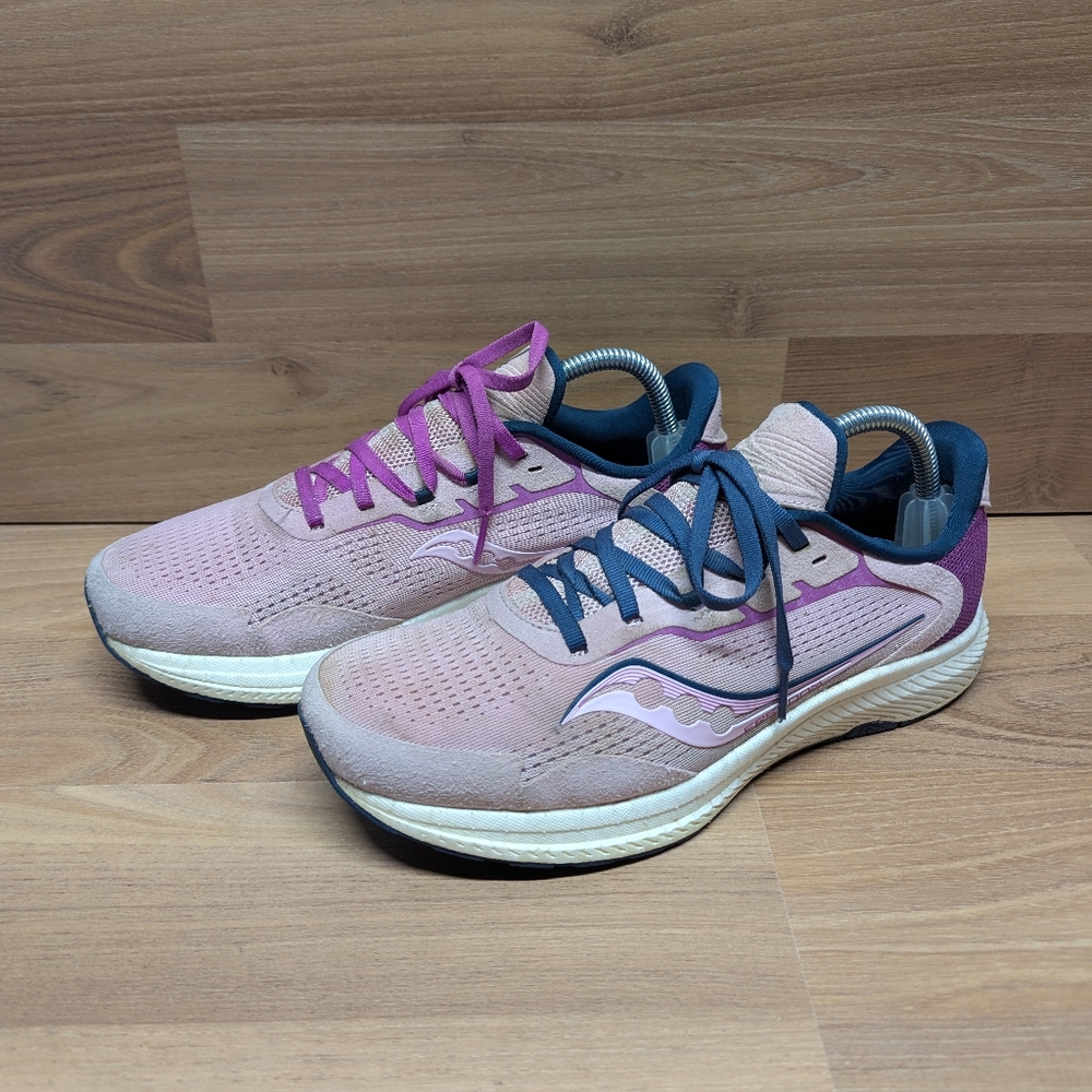 Saucony Womens Freedom 4 S10617-30 Pink Running Shoes Sneakers Size 9